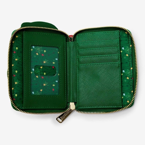 RARE Loungefly Disney Big Hero 6 Baymax Holiday Plaid Light-Up Mini Backpack - Picture 4 of 5